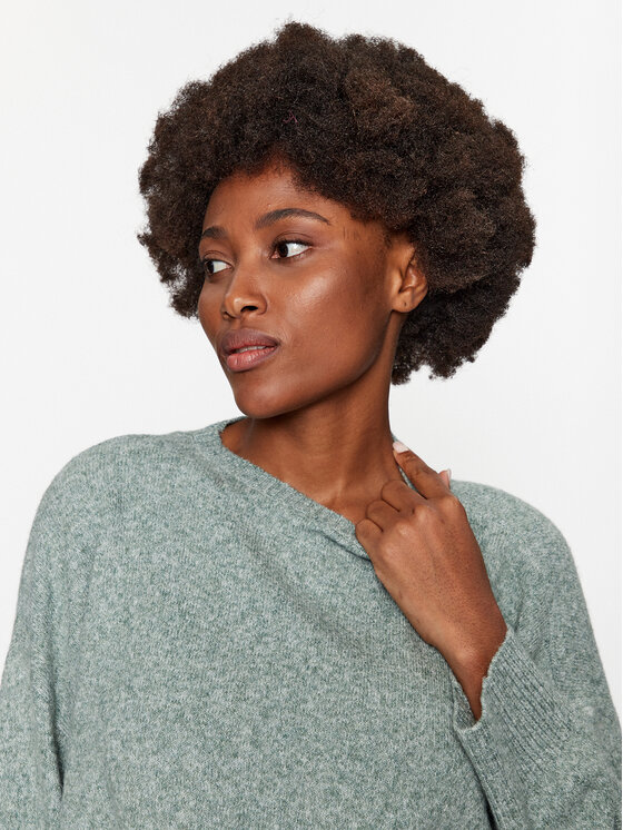 Vero Moda Vero Moda Džemper 10291696 Zelena Regular Fit