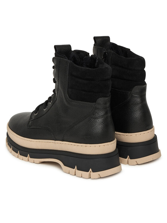 Tamaris Tamaris Kotníková obuv 1-25200-45 Černá
