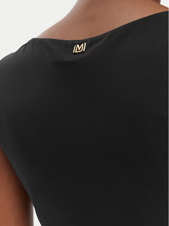 Marciano Guess Marciano Guess Коктейлна рокля 6RGK05 6262Z Черен Slim Fit