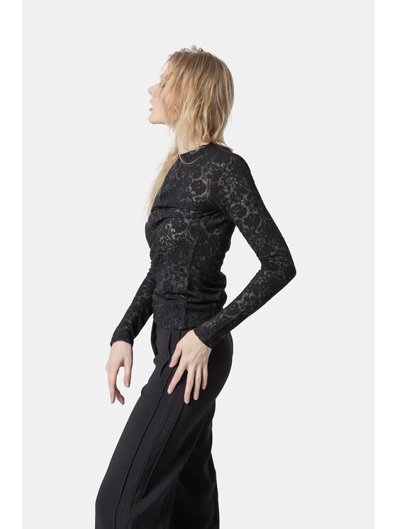 PINKO PINKO Halenka Marinara Černá Regular Fit