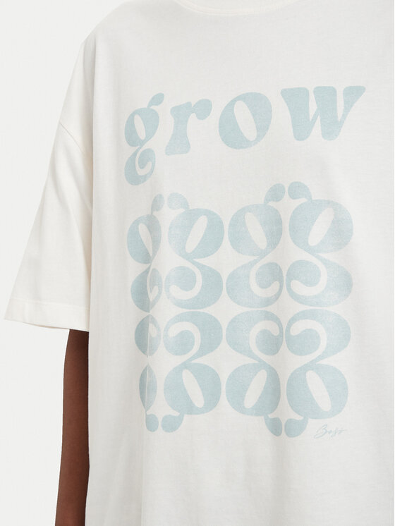 BOSS BOSS T-shirt Eboys 50566831 Krem Relaxed Fit