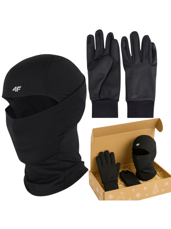 4F 4F Passamontagna ABALU121+AFGLU183-20S-PP Nero