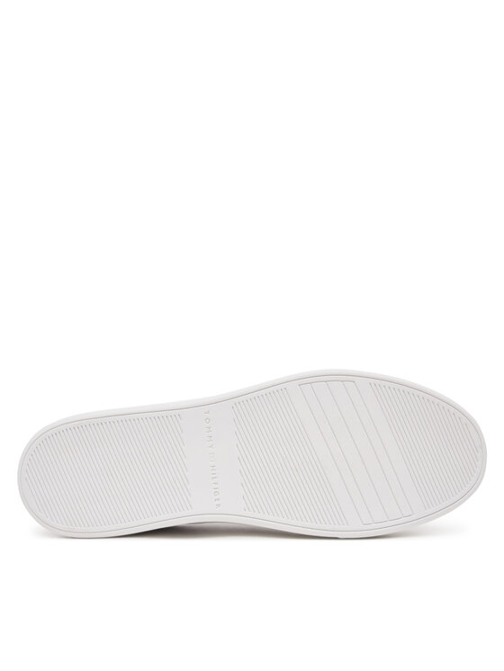 Tommy Hilfiger Tommy Hilfiger Sneakersy Casual Cupsole FW0FW08689 Biały