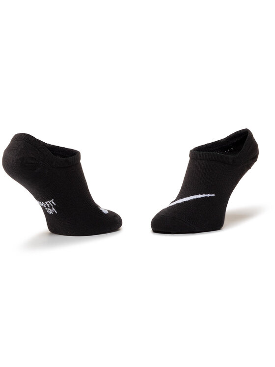 Nike Nike Set de 3 perechi de șosete medii de damă SX7824 010 Negru