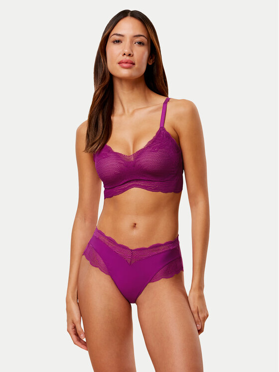 Triumph Triumph Klasične spodnje hlačke Lift Smart Bandeau Maxi EX 10215945 Vijolična