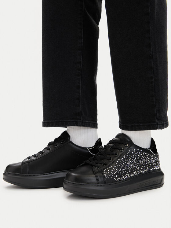 KARL LAGERFELD KARL LAGERFELD Sneakersy Kapri KL62556 Czarny