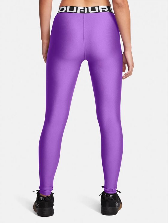 Under Armour Under Armour Legginsy 1383559-525 Fioletowy Slim Leg