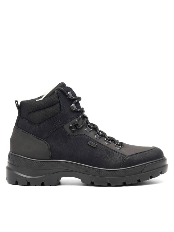Rieker Rieker Schnürstiefeletten F5410-00 Schwarz