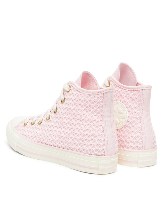 Converse Converse Trampki Chuck Taylor All Star Knit Hi A13643C Różowy