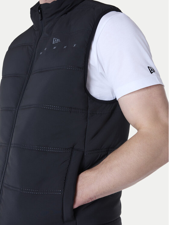 New Era New Era Елек 60596271 Черен Regular Fit