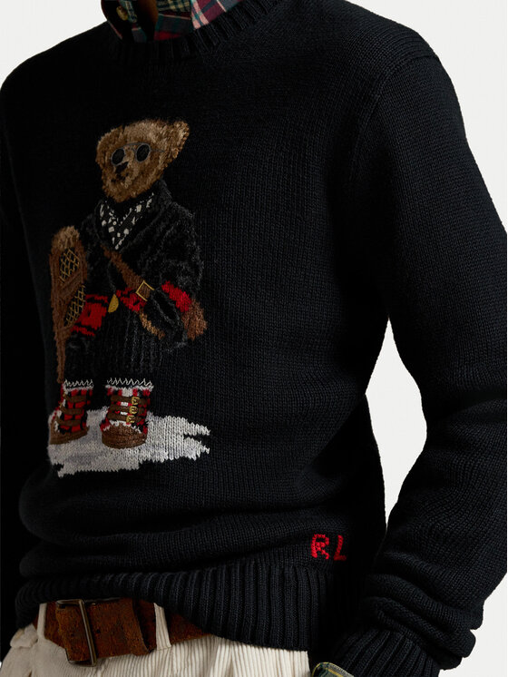 Polo Ralph Lauren Polo Ralph Lauren Пуловер 710982140001 Черен Regular Fit
