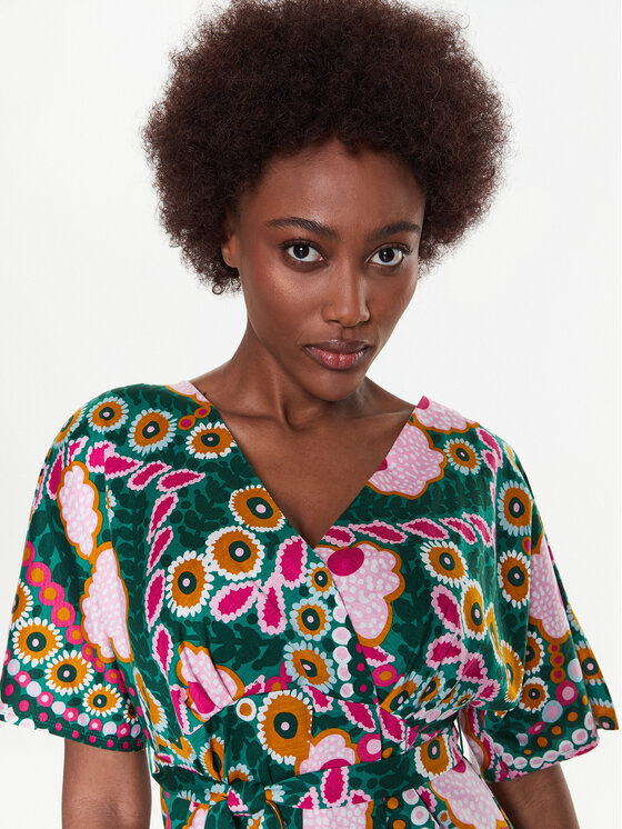 Weekend Max Mara Weekend Max Mara Φόρεμα καθημερινό Dizzy 23562106 Πράσινο Regular Fit