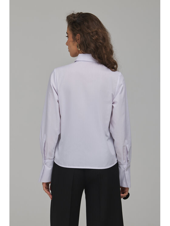 NIFE NIFE Košeľa K101 Biela Classic Fit