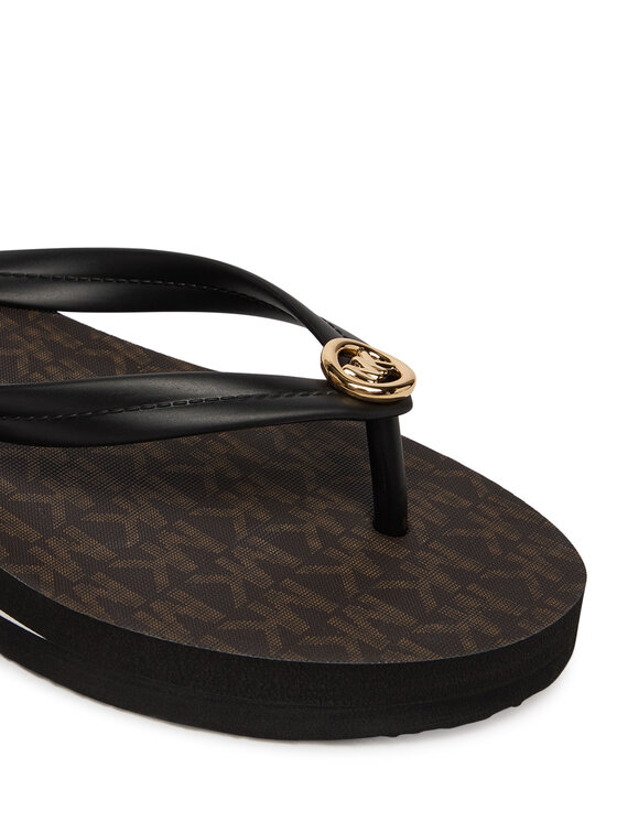 MICHAEL Michael Kors MICHAEL Michael Kors Žabky Posie Flip Flop 40S6PSFA2Q Hnědá