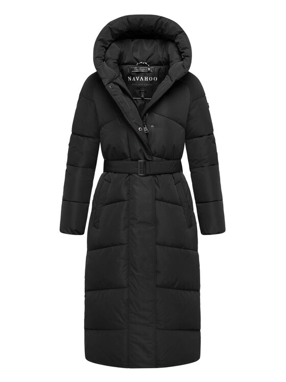 Navahoo Navahoo Kurtka zimowa Eisblick Czarny Regular Fit