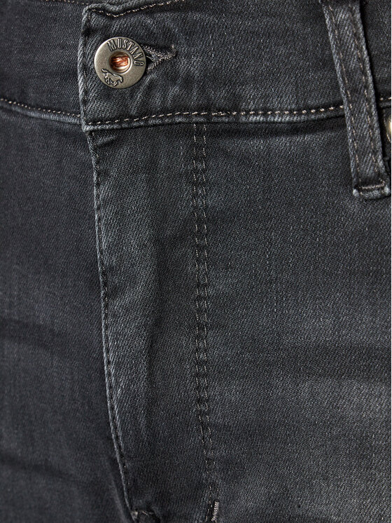 Mustang Mustang Jeansy Frisco 1013612 Šedá Skinny Fit