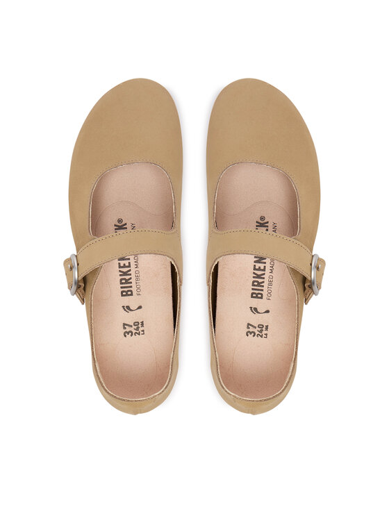 Birkenstock Birkenstock Baleríny Santa Clarita 1031613 Béžová