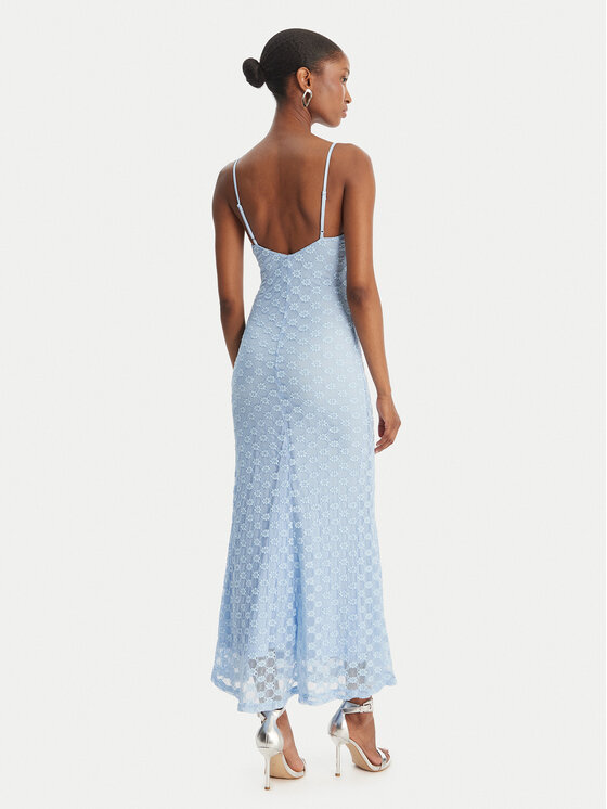 Bardot Bardot Літня сукня Adoni 57998DB1 Блакитний Slim Fit