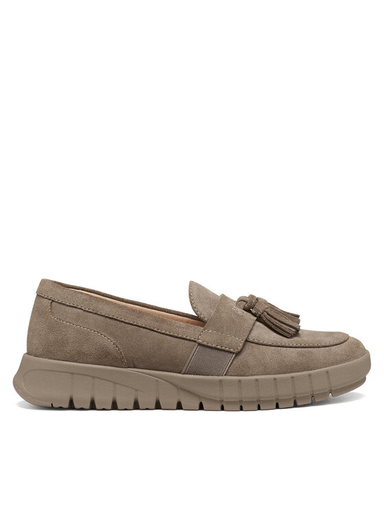 Geox Mocasini D Flextride D669AB 22 C1018 Bej închis