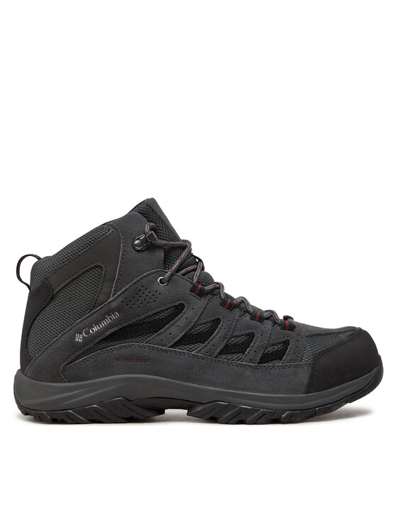 Columbia Trekingová obuv Crestwood Mid Waterproof 2100641 Sivá