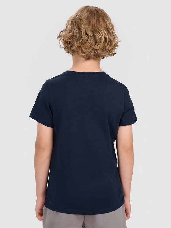 4F 4F T-Shirt 4FJWMM00TTSHM2330-31S Niebieski Regular Fit