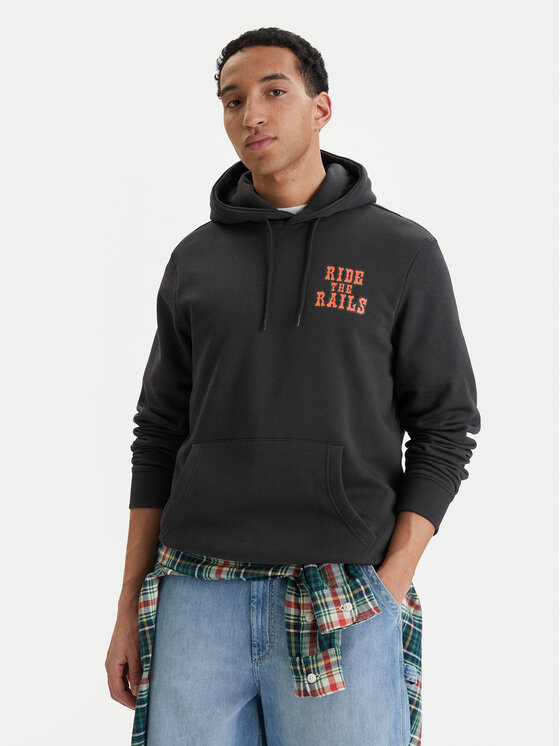 Element Element Sweatshirt Timber Guard Dogs Po ELYSF00315 Schwarz Regular Fit