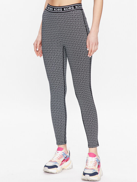 MICHAEL Michael Kors MICHAEL Michael Kors Legingi MR330G963Y Melns Slim Fit