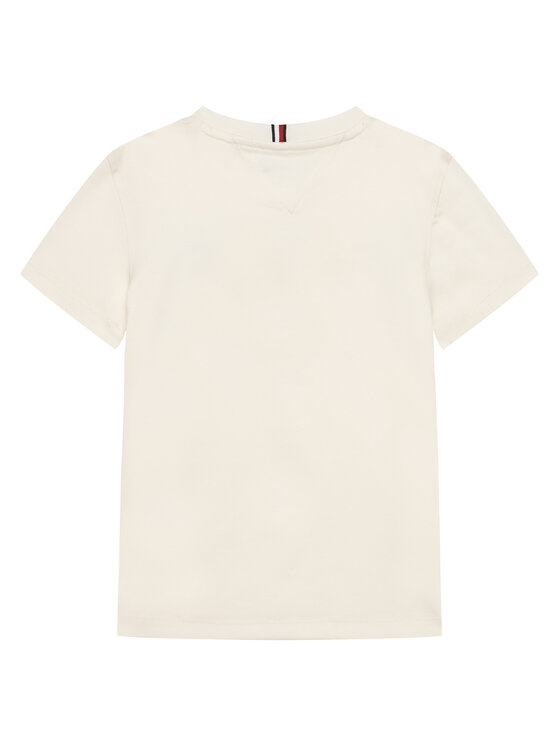 Tommy Hilfiger Tommy Hilfiger Póló Icons KB0KB10360 Ekru Regular Fit