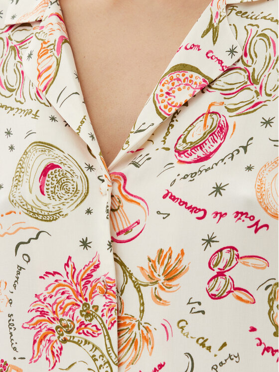 Hunkemöller Hunkemöller Pyjama-T-Shirt 302113 Bunt Regular Fit