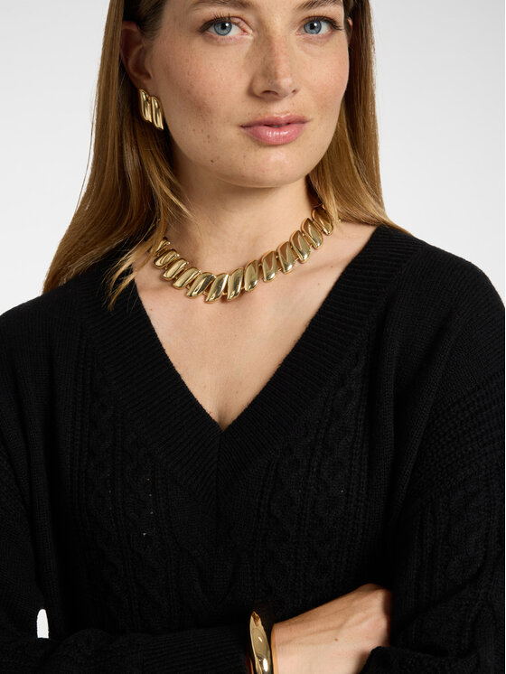 Elena Mirò Elena Mirò Maglione M067Z000831N033 Nero Regular Fit