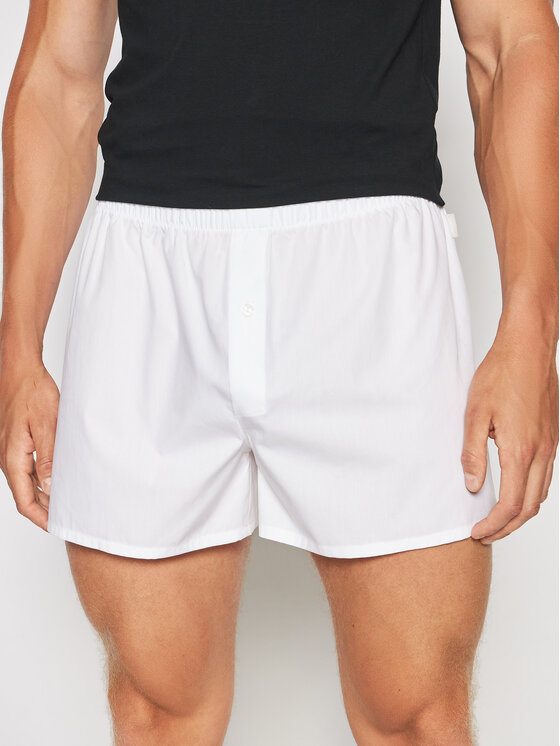 Hanro Hanro Boxershorts Fancy Woven 4013 Weiß