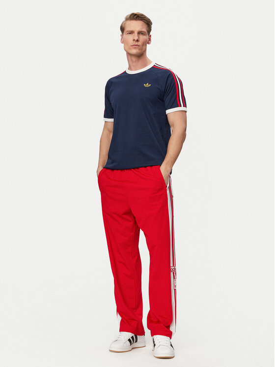 adidas adidas Tricou 3-Stripes KC8636 Bleumarin Regular Fit