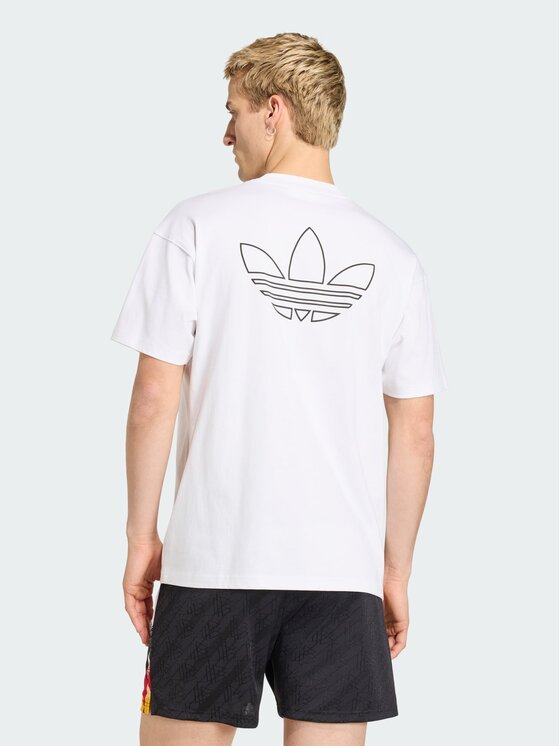 adidas adidas Koszulka techniczna 161863 Biały Regular Fit