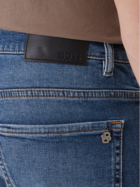 BOSS BOSS Jeansy Maine 50555294 Modrá Regular Fit