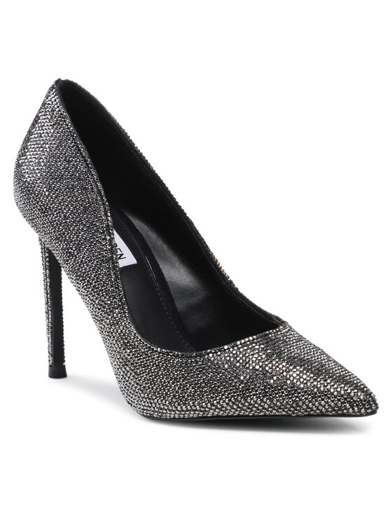 STEVE MADDEN Décolleté donna argento in tessuto | Quellogiusto Shop online