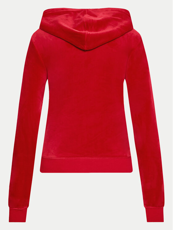 Juicy Couture Juicy Couture Світшот Robertson JCAP176 Червоний Slim Fit