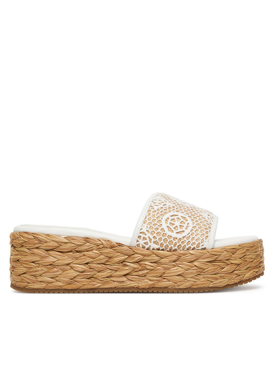 Guess Guess Espadrilky FLJBIA FAL04 Biela