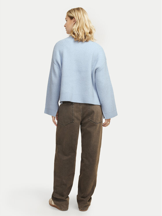 JJXX JJXX Πουλόβερ Sigga 12255358 Γαλάζιο Relaxed Fit