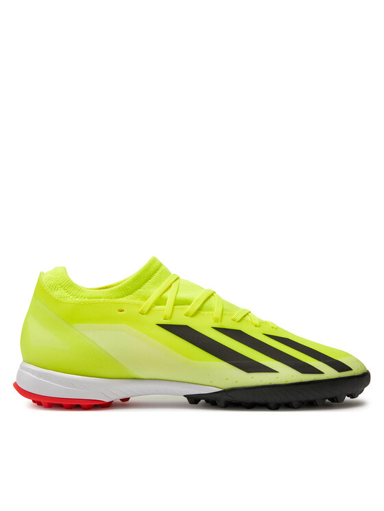 adidas Futbalové topánky X Crazyfast League Turf Boots IF0698 Žltá