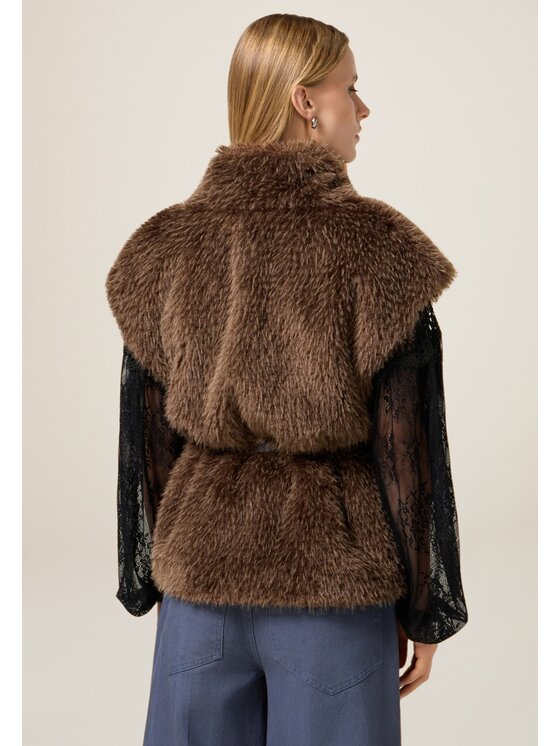 Oltre Oltre Cappotto 0006J000157N002 Marrone Regular Fit