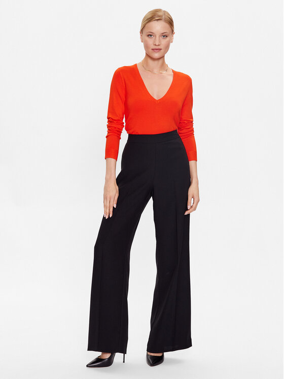 Liu Jo Liu Jo Džemper WF3127 MA18F Narančasta Regular Fit