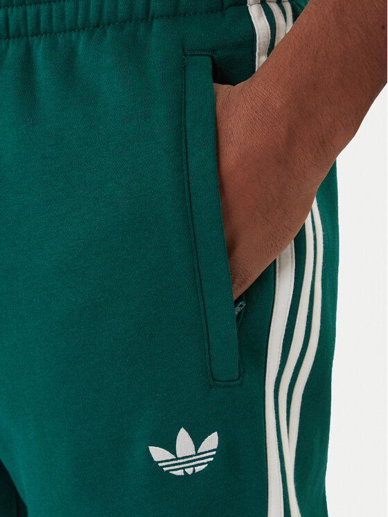 adidas adidas Pantaloni da tuta 3-Stripes KE3559 Verde Slim Fit