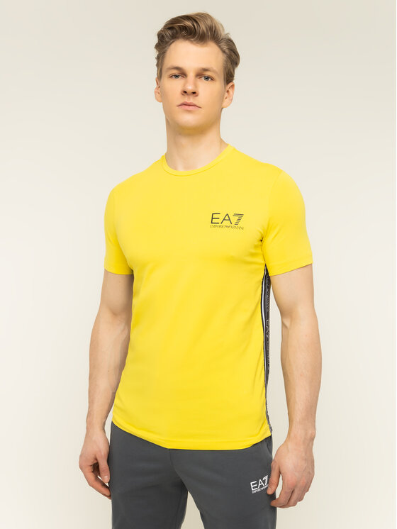 EA7 Emporio Armani EA7 Emporio Armani T-shirt 3HPT07 PJ03Z 1632 Giallo Slim Fit