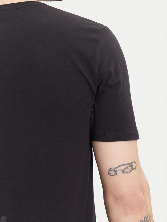 Ysabel Mora Ysabel Mora T-Shirt 90507 Czarny Regular Fit