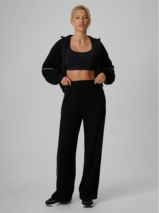 4F 4F Bluza STREFA KIBICA Czarny Regular Fit