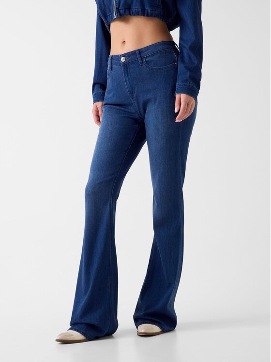 Guess Guess Jeansy 183304 Niebieski Flared Fit