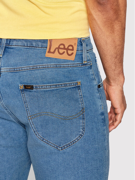 Lee Lee Pantaloncini di jeans L73EMGLZ 112145566 Blu Regular Fit