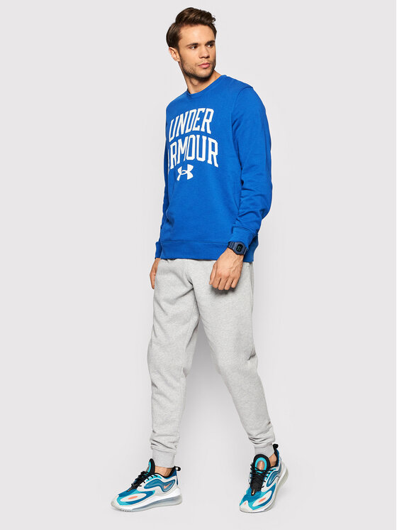 Under Armour Under Armour Felpa Ua Rival 1361561 Blu Loose Fit