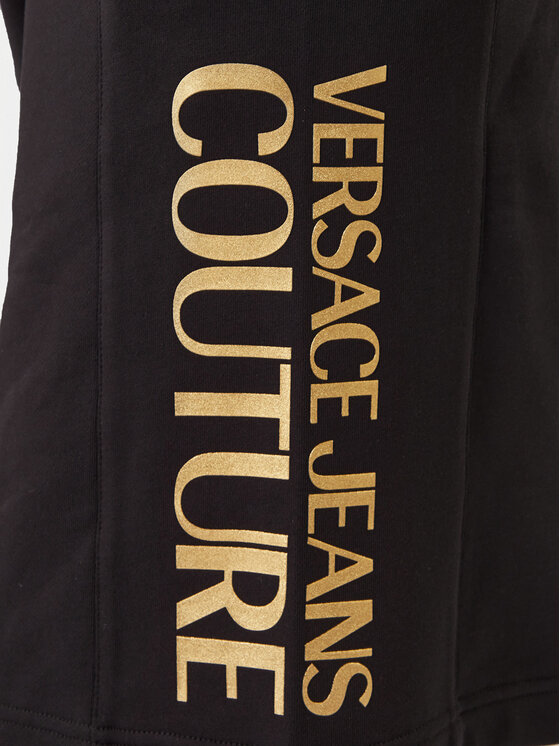 Versace Jeans Couture Versace Jeans Couture Športové kraťasy 80GADT00 CF01T Čierna Regular Fit