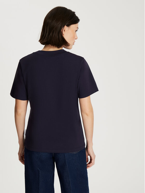 Cross Jeans Cross Jeans T-Shirt 56228-001 Granatowy